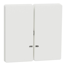  MERTEN Dupla billentyű, fényjelzős funkciókhoz, System-D, mattfehér MTN3420-6037 Schneider villanyszerelés