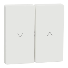  Merten Dupla billentyű, redőnyvezérléshez, System-D, mattfehér MTN3855-6037 Schneider villanyszerelés