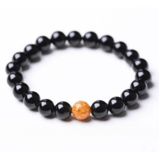 Mery style shop kft Ónix anti-stressz karkötő - fekete karkötő