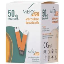  Mérygo vércukormérő tesztcsík 50 db gyógyászati segédeszköz
