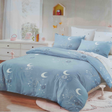 merystyle 4 részes hold mintás ágyneműhuzat szett - Választható színben lakástextília