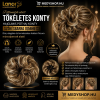 merystyle Hajgumis Póthaj Konty - melírozott barna-szőke (Q56H613)