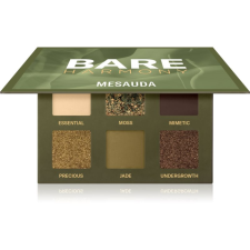Mesauda Milano Bare Harmony szemhéjfesték paletta árnyalat 205 Hidden Green 6x1 g szemhéjpúder