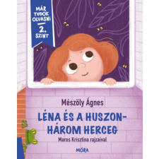 Mészöly Ágnes - Léna és a huszonhárom herceg - Már tudok olvasni - 2. szint idegen nyelvű könyv