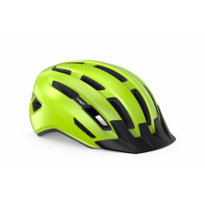 MET Downtown kerékpáros sisak [fényes fluo sárga, 58-61 cm (M/L)] kerékpáros sisak