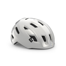 MET E-Mob Mips kerékpáros sisak [fényes fehér, 52-56 cm (S)] kerékpáros sisak