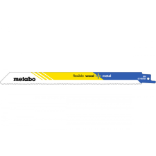 METABO 2 db kardfűrészlap &quot;flexible wood + metal&quot; 225 x 0,9 mm (631097000) fűrészlap