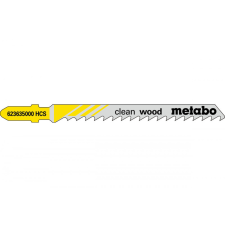 METABO 5 db szúrófűrészlap &quot;clean wood&quot; 74/ 4,0 mm (623635000) fűrészlap