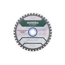 METABO Fémvágó fűrészlap 165x20 Z40 (628273000) fűrészlap