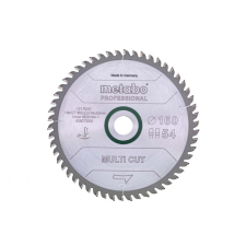 METABO Fűrészlap Multi Cut - Professional 165x20 Z54 FZ/TZ 5° (628293000) fűrészlap