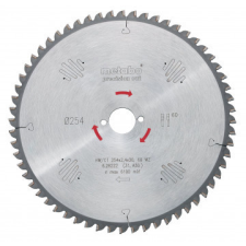 METABO Fűrészlap "precision cut wood - professional", 190x20, Z48 WZ 10° (628034000) fűrészlap