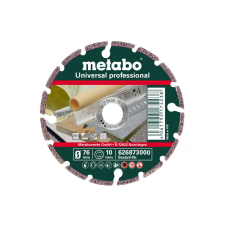 METABO Gyémánt darabolótárcsa; 76x10,0mm, "UP", Universal "professional" (626873000) csempevágó