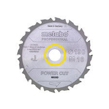 METABO Körfűrészlap HW/CT, 190x30, 16 FZ/FA12 (628006000) fűrészlap