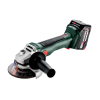 METABO W 18 L BL 9-125 AKKUS SAROKCSISZOLÓ 2X18 V/4,0AH, ASC 55, METABOX 165 L (602374510)