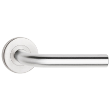 METAL-BUD DOMINO ajtóajtókilincs kerek rozettás rozsdamentes acél WC zár és alkatrészei