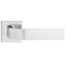 METAL-BUD EUROPA ajtóajtókilincs szögletes rozettás szatén nikkel WC zár és alkatrészei