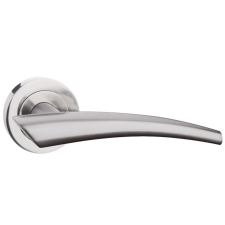 METAL-BUD IDEA ajtókilincs kerek rozettás szálcsiszolt nikkel WC zár és alkatrészei