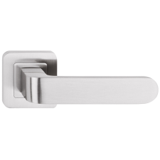 METAL-BUD RIO ajtókilincs kerek rozettás szatén nikkel PZ zár és alkatrészei