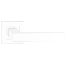 METAL-BUD TOPAZ NÉGYZET ALAKÚ AJTÓajtókilincs FEHÉRRE FESTVE WC zár és alkatrészei