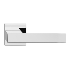 METAL-BUD TOTAL ajtóajtókilincs szögletes rozettás fényes króm PZ zár és alkatrészei