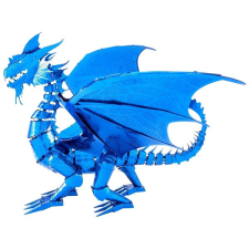 Metal Earth 3D puzzle Modrý drak (ICONX) puzzle, kirakós
