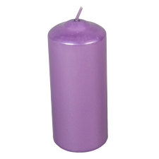  Metál henger gyertya 60x140 mm lila gyertya