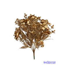  Metál műzöld csokor B dekorációs kellék