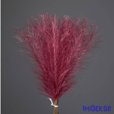  Metál pampafű 20 szálas köteg 45cm - Rose Red dekorációs kellék