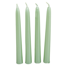 Metál spitz gyertya 195 mm menta 4db/csom (db ár) gyertya