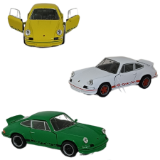 Metálautó Porsche Carrera RS játékautó 1973 autópálya és játékautó