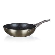  METALLIC PLATINUM alumínium WOK serpenyő – 28 × 7,8 cm 40051929 edény