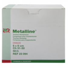  Metalline trachea alátétlap 8 x 9cm - 50 db gyógyászati segédeszköz