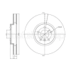METELLI féktárcsa 23-1030C