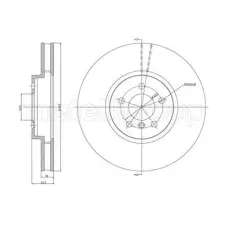 METELLI féktárcsa 23-1030C autóalkatrész