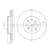 METELLI Féktárcsa METELLI 23-0344C