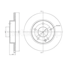 METELLI Féktárcsa METELLI 23-0470C féktárcsa