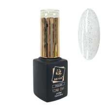 Meteor gél lakk - 13 ml - 100 Csillogó fehér lakk zselé