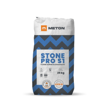 METON STONE PRO S1 szürke burkolatragasztó kőműves és burkoló szerszám