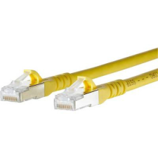 Metz Connect RJ45 Hálózati csatlakozókábel, CAT 6A S/FTP [1x RJ45 dugó - 1x RJ45 dugó] 1 m, sárga BTR Netcom kábel és adapter