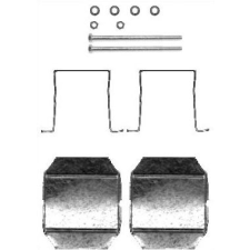 Metzger tartozékkészlet tárcsafékbetét autóalkatrész