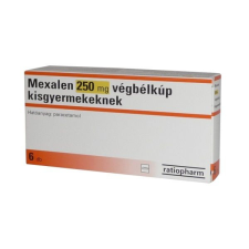 MEXALEN 250MG VÉGBÉLKÚP KISGYERMEKEKNEK 6X vitamin és táplálékkiegészítő