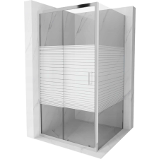 Mexen Apia Zuhanykabin - Tolóajtós - 90x90 cm kád, zuhanykabin