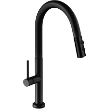 Mexen Ava  mosogató csaptelep  , fekete - 672800-70 Konyhai csap csaptelep
