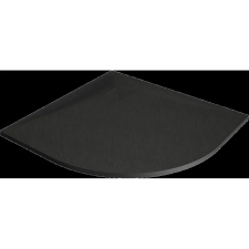 Mexen Bert félkör alakú zuhanytálca SMC 90 x 90 cm, fekete - 4KR709090 fürdőkellék