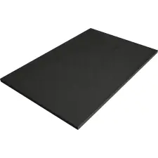 Mexen Bert téglalap alakú SMC zuhanytálca 100 x 80 cm, fekete - 4K708010 kád, zuhanykabin