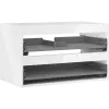 Mexen Box-A korpus mosdószekrény 80 cm, 2 fiók, fényes fehér - 91AX0-0800-470-2-00