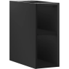 Mexen Box-A nyitott szekrény polccal 20 cm, fekete matt - 91AX2-0200-470-0-71