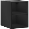 Mexen Box-A nyitott szekrény polccal 35 cm, fekete matt - 91AX2-0350-470-0-71