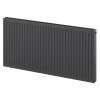 Mexen CC21 lapradiátor 300 x 1800 mm, alsó középső csatlakozás, 1325 W, antracit - W6C21-030-180-66