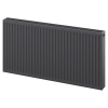 Mexen CC22 panelradiátor 400 x 900 mm, alsó középső csatlakozás, 1067 W, antracit - W6C22-040-090-66